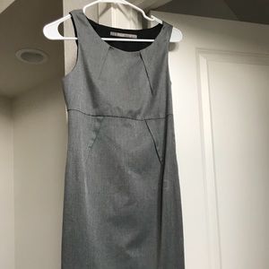 Zara grey sheath dress XS